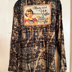 Vintage Graphic Long Sleeve Shirt